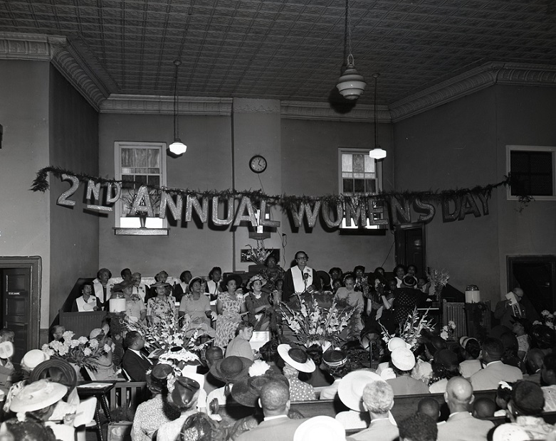 2nd Annual Women's Day at the Bethel AME Church in June, 1951