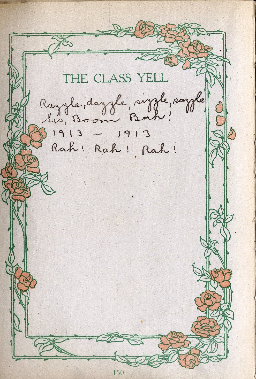 1913 Hume Fogg yearbook