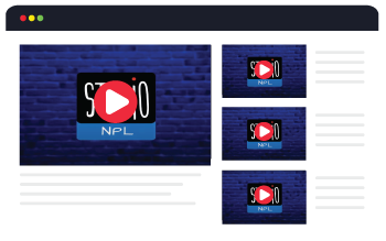 Studio NPL YouTube Call to Action Image