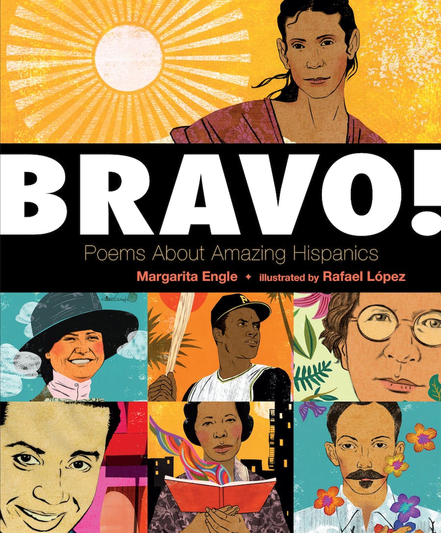 Cover of Bravo!: Poems About Brave Hispanics by Margarite Engle 
