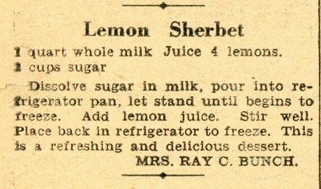 Figures XXIV-XXV. Eliza Bunch's baking recipes for Nashville Housewives' League's Annual Cookbook, The Nashville Banner, 1934.