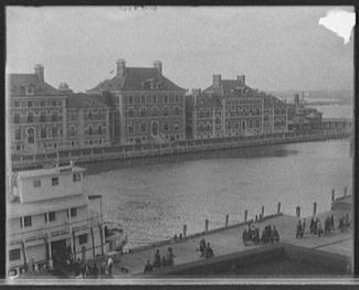 Immigrants Landing on Ellis Island, from the Library of Congress Photo Collection
