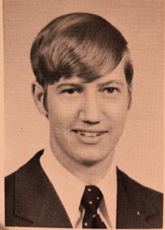 Photo of Ken Fieth in high school