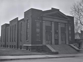 Capers CME Church in February, 1951