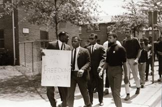 Freedom March in the early 1960's