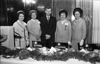 Joel Mosley with the Garden Clubs of America