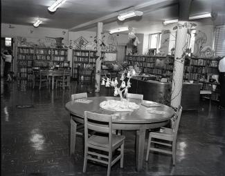 Children's area of the Carnegie Library