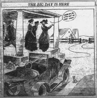 Knoxville Journal and Tribune clipping from November 2nd, 1920