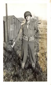 From the Tom Tichenor Collection, man in military uniform. 